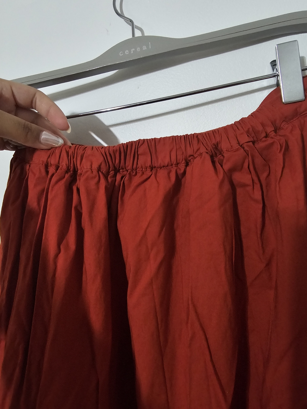 Banana Republic Maxi Skirt - Red Tiered Women's Skirt - Picture 9 of 9